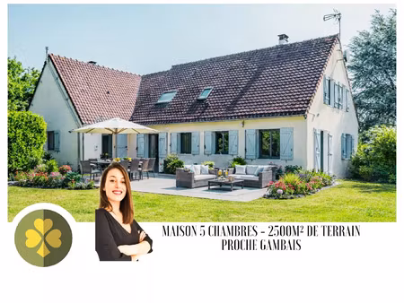 vente maison 8 pièces 164 m² gambais (78950)