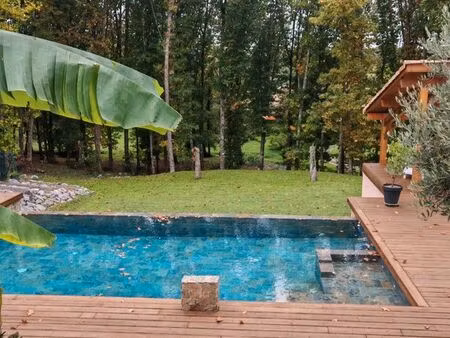 maison + appartement + forêt