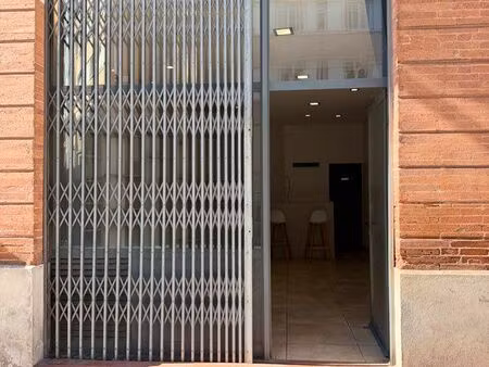 particulier vend murs commerciaux – quartier place dupuy à toulouse