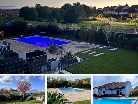 maison individuelle avec piscine