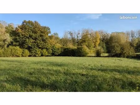 terrain à bâtir avec pâture et bois attenants et libres   sur plus d’1 hectare