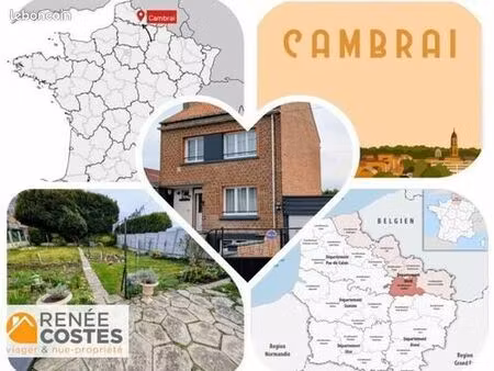 maison en viager 4 pièces 90 m²