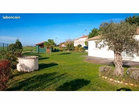 maison à vendre moeze 17780 (10 min rochefort) - 4 piéces - 96 m2 - terrain 750 m2. trés b