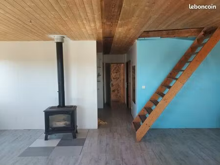 maison de village avec grand garage