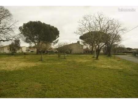 vente de terrain constructible