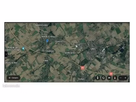 terrain 10.000m² (1 hectare) - entièrement clôturé
