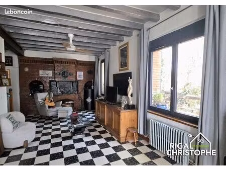 maison atypique 113 m² – 3 chambres – villariès – ancienne boulangerie avec four à pain