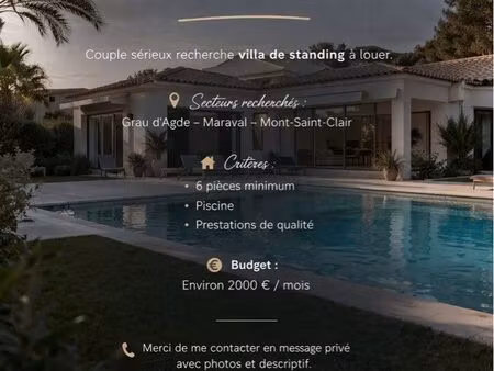 recherche villa de standing