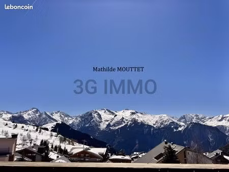 vente | duplex dernier étage 2 chambres | avec place de parking couverte privée  alpe d’hu