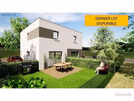 maison en duplex + jardin