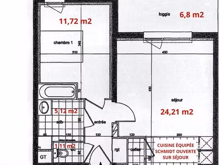 vente appt t2 centre wasquehal