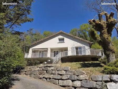 maison 160 m² avec piscine et 7500 m² de terrain – entre figeac et decazeville (secteur ca