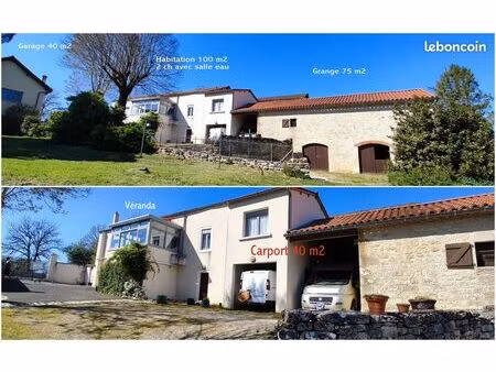 corps de ferme à cours 46090