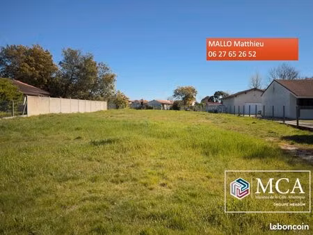 terrain 1 000 m² vayres