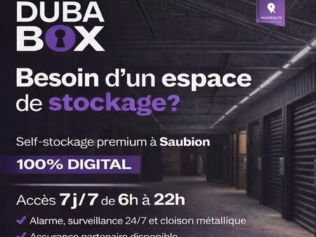 box stockage sécurisé à partir de 49/mois