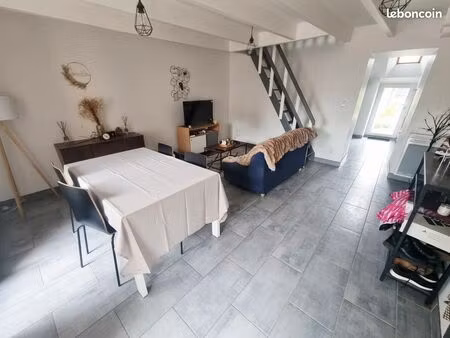 maison rénovée avec jardin