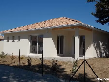maison à louer à l'année - bien géré par agence
