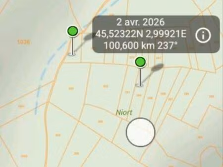 1900m2 bois feuillus nc st diery 63320