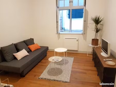 studio meublé 21 m² – petit bayonne – location été