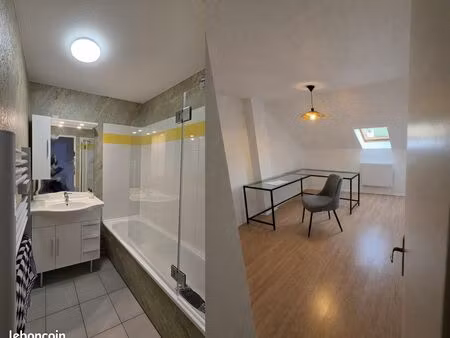 appartement f3 neuf + parking  centre ville