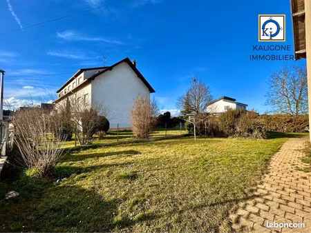 maison mitoyenne - vue sur les champs