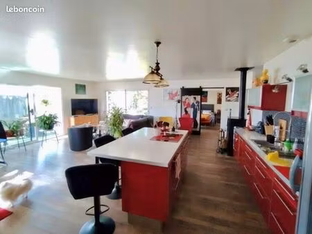 maison 120m2 avec terrain arboré