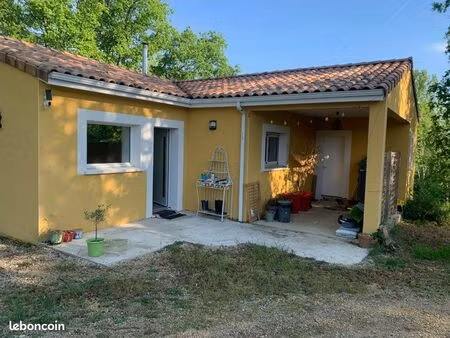 maison 120m2 avec terrain arboré