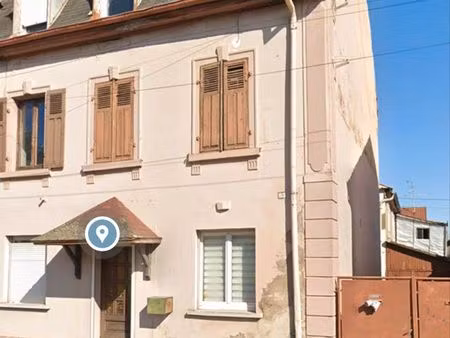 maison à fort potentiel - wittenheim rue de kingersheim