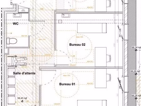 bureau disponible dans cabinet de santé sur bidart