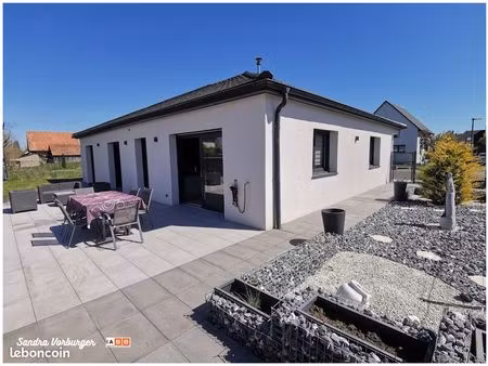 récente maison de plain-pied / secteur plaine / durrenentzen