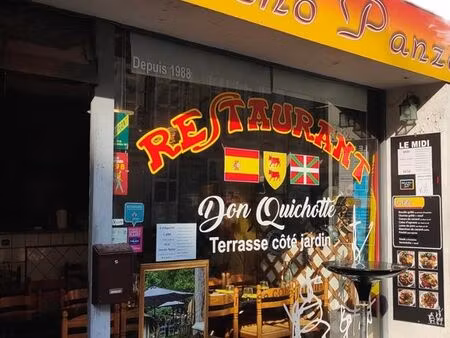 à vendre fonds de commerce restaurant pau