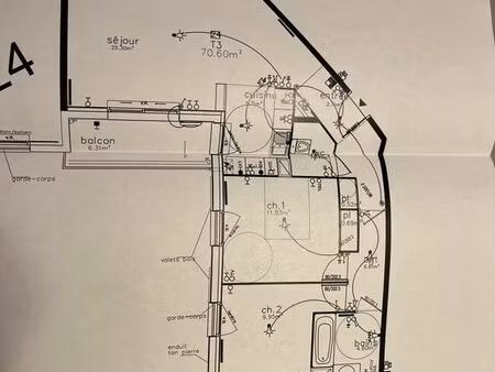 appartement t3 à louer