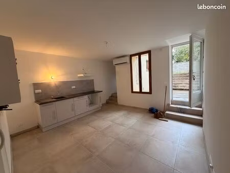 t1 bis de 33m2 avec jardin