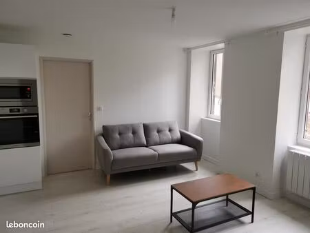 appartement f2 meuble centre ville montceau