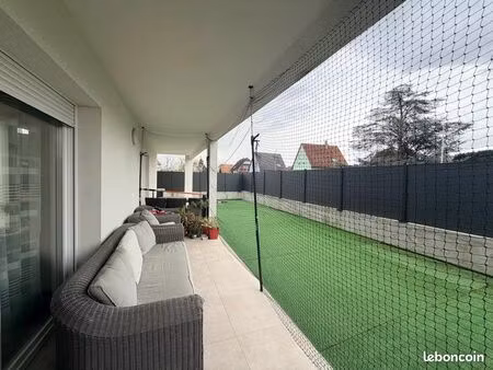 à louer – bel appartement f4 de 125 m² à fortschwihr
