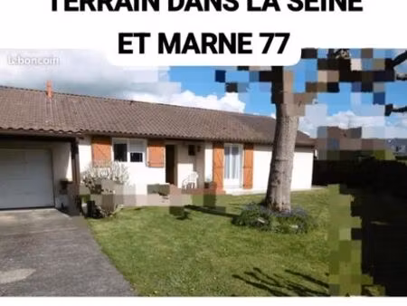 recherche maison pleins pieds dans le 77