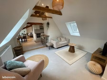 la girouette / loft / 55m2 / meublé / ferme alsacienne