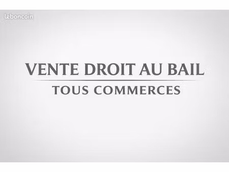 vente droit au bail – local commercial – centre-ville d'agon-coutainville