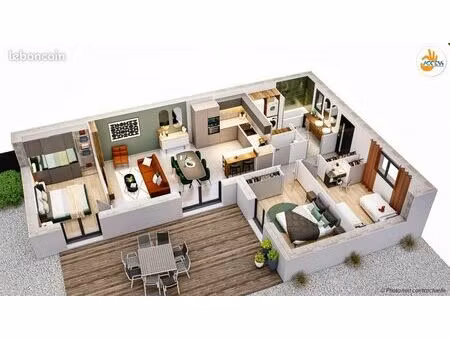 maison 5 pièces 75 m²