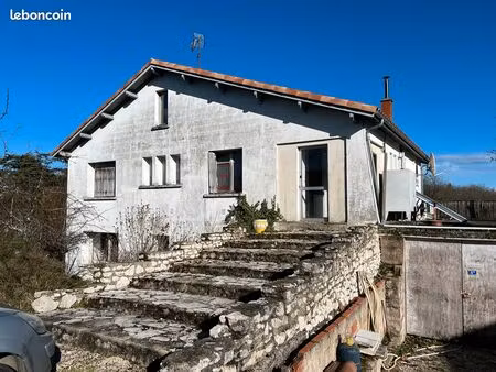 maison des années 1960  10 pièces sur 3 étages  grand terrain  à rénover