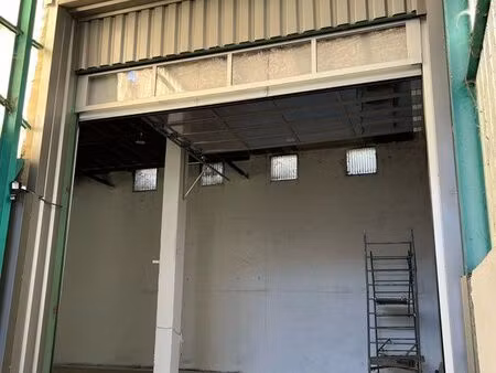 a loue local dépôt 350m2 avec une hauteur de 6m2 avec cour commune et clôturer excellent p