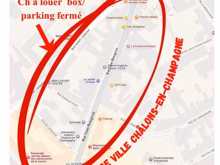 je cherche un box / parking à louer