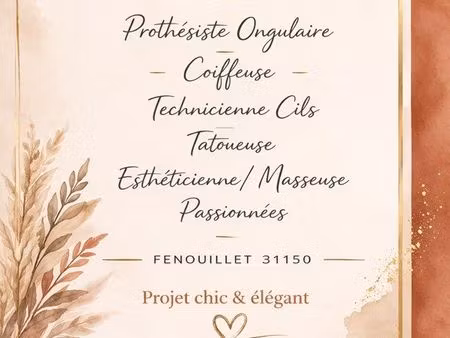 postes esthétiques et bien être à louer - coworking beauté