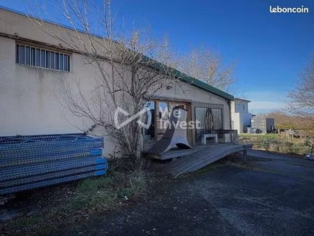 entrepôt 134 m² saint-jean