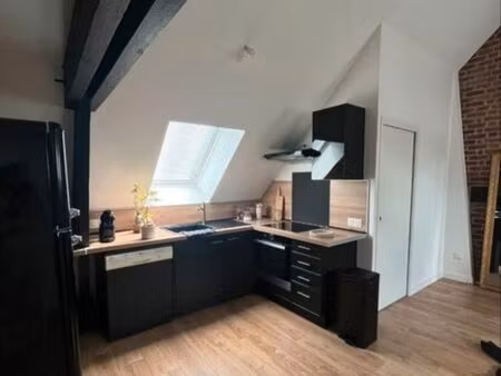 2 pièces 60m2 - atypique - centre roye