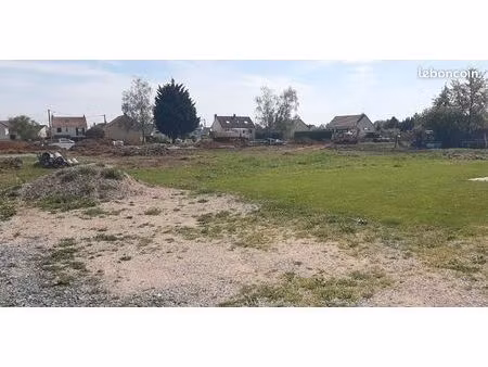 terrain 400 m² joue l abbe