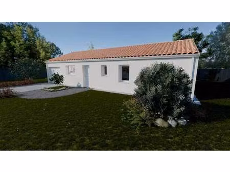 terrain avec maison neuve à vendre