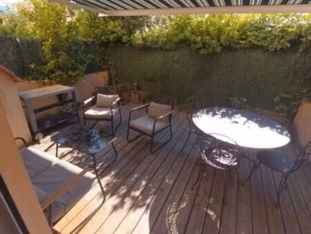 location hivernale meuble f2 argeles sur mer