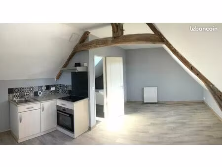 studio lumineux centre-ville – calme – 24m² – saint-arnoult