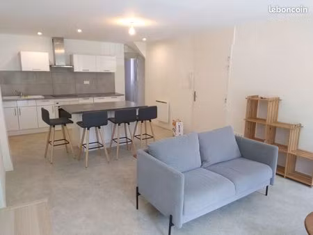 t2 meublé 50m² pont de beauvoisin savoie centre